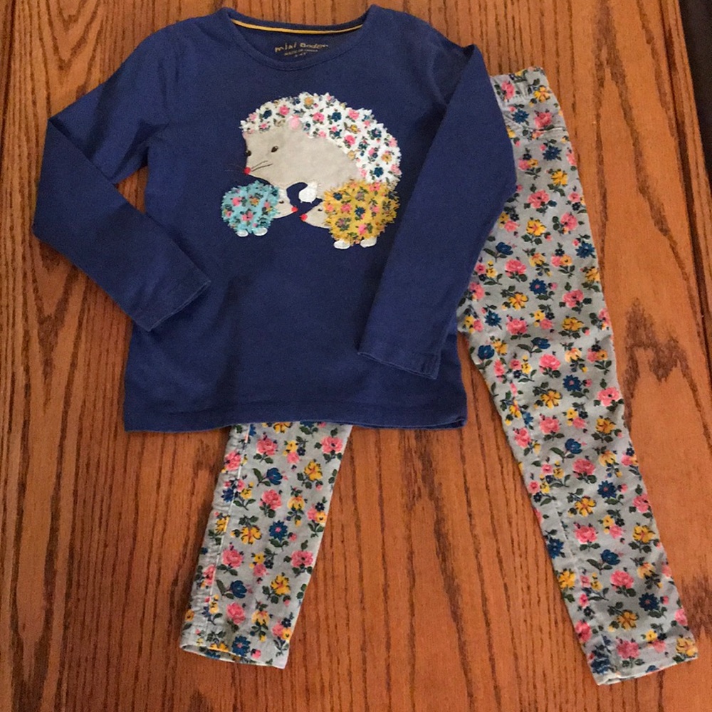 Mini Boden Hedgehog Set